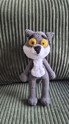 Amigurumi Wolf Pattern – Crochet Tutorial PDF – Cute Wolf Plush - Etsy