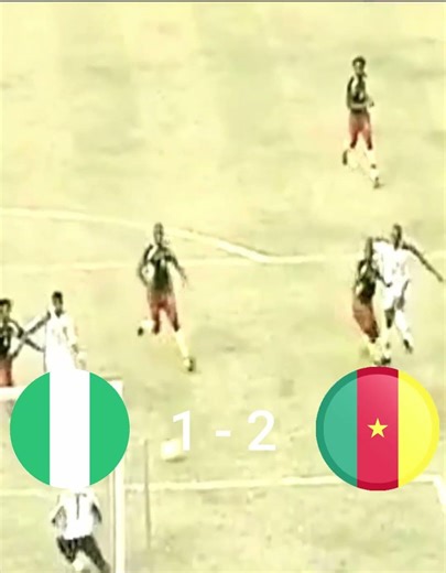 Nigeria Cameroon 2000 #afconshort #afconfinal