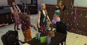Sims 4: Geburtstag feiern mit Kuchen und Party