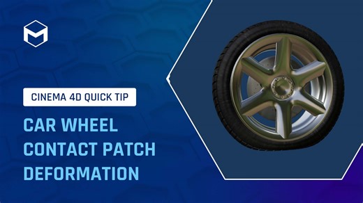 Maxon Cinema 4D on Instagram: "🥳 We're counting down our TOP 10 #C4DQuickTips of 2025! 🚀 Coming in at #8: Car Wheel Contact Patch Deformation in #Cinema4D. 💡 Learn how to create a car wheel contact patch deformation using the Free Form Deformer (FFD) and an XPRESSO tag to reverse the deformer rotation. 🛞"