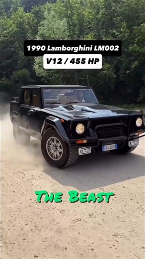 1990 Lamborghini LM002 – The Original Rambo Lambo 💪 #shorts #musclecar #classiccar #usa