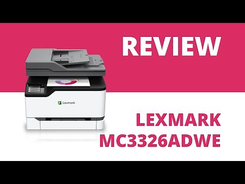 Lexmark MC3326adwe A4 Colour Multifunction Laser Printer