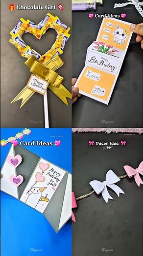 4 Easy PaperCraft Ideas 🎀💌