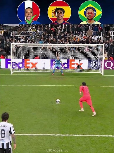 Mbappe vs Yamal vs Neymar fifa world cup 2026 insane penalty shootout 🤯