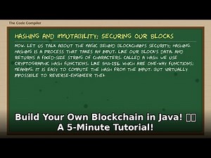 ⛓️💻 Build Your Own Blockchain in Java! | 5-Minute Tutorial for Beginners