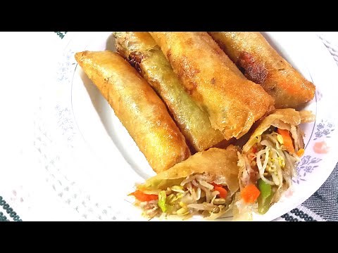 LUMPIANG TOGUE|LUMPIANG GULAY|LUMPIA RECIPE|easy and quick recipe|(filipino dish)