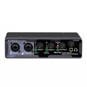 BOMGE BMG22 USB Audio Interface - CLEAR SOUND CARD (Very Affordable) | FULLMOON HOLDINGS