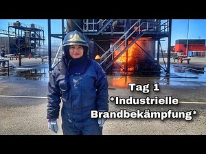 Tag 1 *Industrielle Brandbekämpfung* bei RelyOn Nutec. - Freiwillige Feuerwehrfrau.