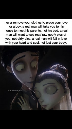 Emily and Victor 🦋 - Corpse Bride Movie on Instagram: "Never 😔"
