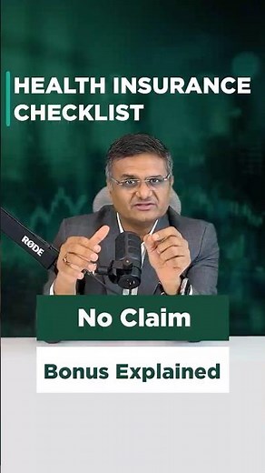 Health Insurance Checklist - No Claim Bonus Explained | Kapil Jain | Enrichwise