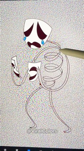 Satisfying Color Picking 🎪 (Gangle from Digital Circus)