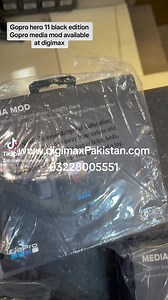 Gopro hero 11 Gorpro media mod available at digimax Pakistan #digimax #digimaxpakistan #digimaxlahore #usecameras #usecameras #100k #trending #gopro #goprohero11 | Digimax Pakistan
