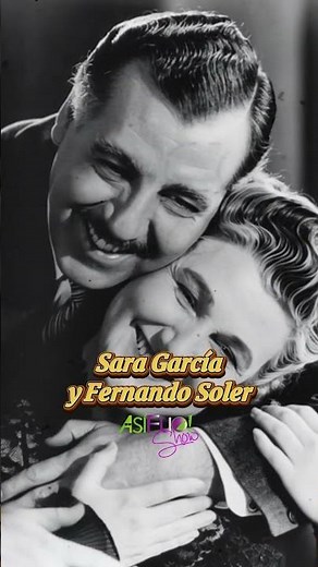 Fernando Soler y Sara García #cinemexicano #epocadeoro #fernandosoler #saragarcia #cinedeoro