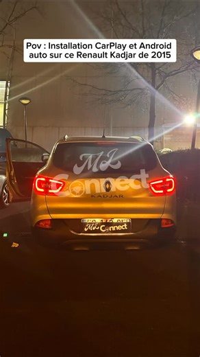 Mlconnect on Instagram: "Renault Kadjar - installation Apple CarPlay & Android auto (2016) Au programme : CarPlay & Android auto sans fil, animation initiale Paris et YouTube sur l’écran d’origine 😍 📞 Contactez-nous : 07 52 08 17 91 🌐 Plus d’infos sur nos services : https://mlconnect.fr/ 📌 Options cachées activables lors de l’installation : 🎵 R-Sound : effets sonores personnalisés, 🏁 Animations GT/RS, 🎥 Activation caméra de recul, 🔄 Désactivation Start & Stop, 🚀 Mode Race, 📺 Passage du