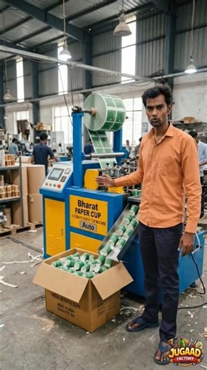 Paper cup Automatic Machine #jugaadfactoryyt