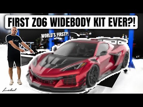 Building The First C8 Corvette Z06 Carbon Fiber Widebody!! REVEAL @ SEMA! Don't Miss The Build!