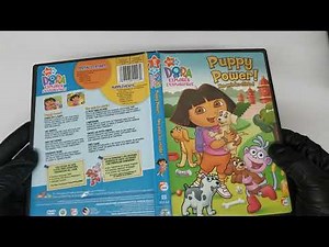 Dora the Explorer Puppy Power! DVD COVER CD Artwork HD UNBOXING lyrics Booklet Livret