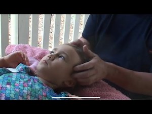 How to massage your child. Brandon massaging his 5 year old daughter.