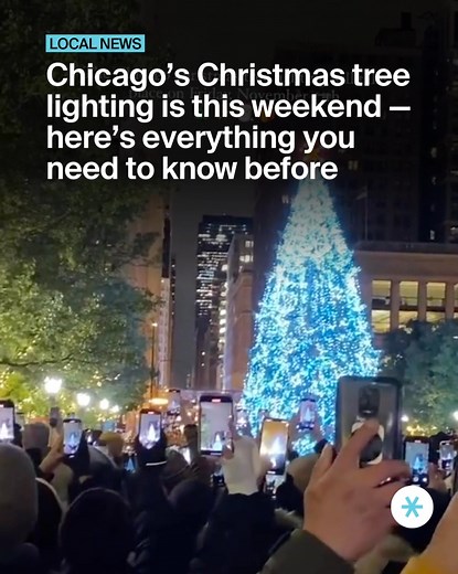59K views · 593 reactions | Chicago’s 112th annual Christmas tree lighting is tonight (11/21) — here’s everything to know | Secret Chicago | Facebook