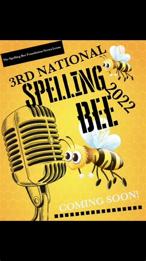 3rd National Spelling Bee Competition coming soon! #spell