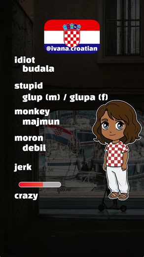 Want to learn croatian? ivana.hr #craotian #hrvatski #ivanacroatian