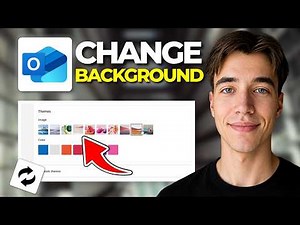 How To Change Background Image In Outlook Email On Windows 2026 | Step By Step