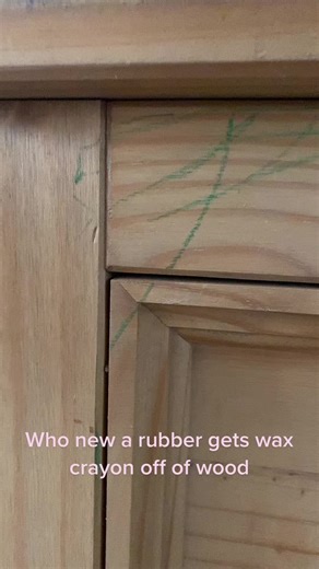 Easy Drawing Removal Hack for Clean Wood Surfaces