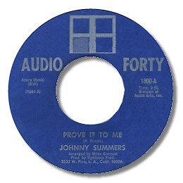 Johnny Summers - Prove It To Me