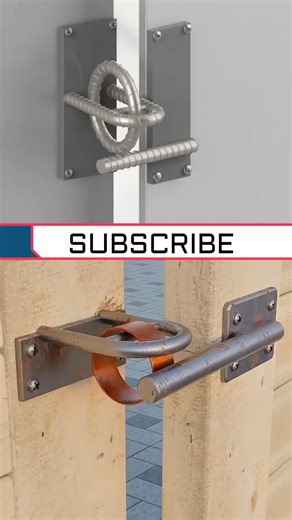 Unique Door Latch Design || Secure Lock Mechanism #animation #gogreenproject#shortvideo #security