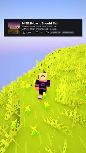 BEST Modpack Minecraft #shorts (How It Should Be) | YT: MarcTGamer #minecraft #mods #minecraftshaders #modpack