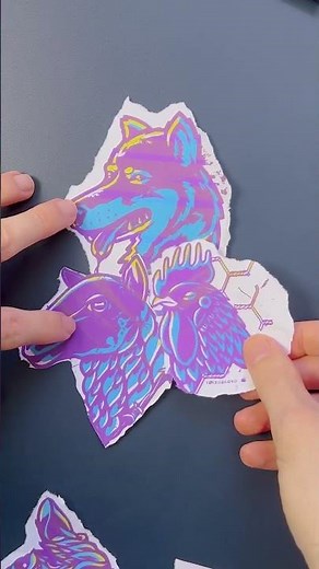 MAKING AN ANIMAL ART COLLAGE