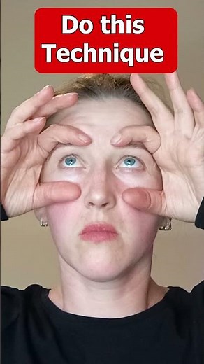 Eye Massage to Lift Eyelids & Reduce Dark Circles Fast