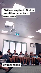 Moana Pasifika singing a Tongan hymn in anticipation of their upcoming match against their Fijian brothers, the Drua. | Viral Tonganz