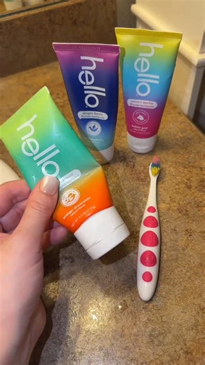 #hello #hellotoothpaste #kidstoothpaste #kidsoralcare #kidstoothbrush