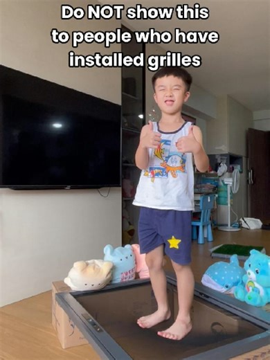 This is what invisible protection looks like. Watch till the end to see what your HDB could actually look like without the ugly metal bars 👀