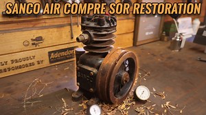 How does this mysterious Sanco air compressor even pump air?