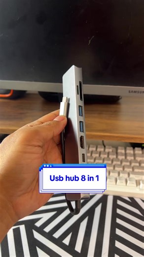 Explore the 8-in-1 USB Hub for Enhanced Connectivity