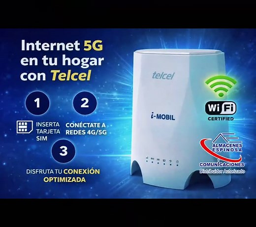 Conecta tu hogar fácilmente con Telcel 5G
