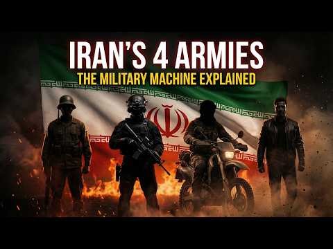 Iran's Military Machine Explained: IRGC, Artesh, Basij & Quds Force — Full Breakdown