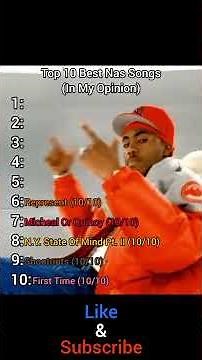 Top 10 Best Nas Songs #Rap #Nas #newyork #viral #fyp #top10 #1990s #music #hiphop #hi #klodsenbtw