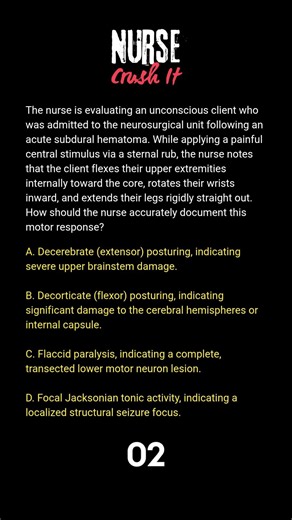 Reduction of Risk Potential (Neurological Trauma Assessment)