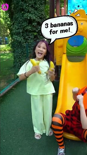 6 bananas for me | Nursery Rhymes & Kids Songs | BachaBola #babyshorts #bananas #usakids