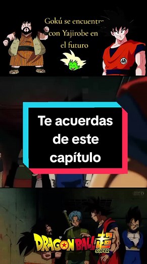 Gokú se encuentra con Yajirobe en el futuro