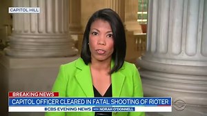 10K views · 356 reactions | CAPITOL OFFICER CLEARED: Capitol Police announced that the officer who fatally shot rioter Ashli Babbitt during the January 6 attack on the U.S. Capitol acted lawfully and will not face internal discipline. | CBS Evening News | Facebook