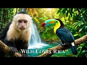 Costa Rica Wildlife Jungle 4K | Discover Exotic Rainforest Animals & Nature Sounds