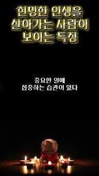 현명한 인생을 살아가는 사람이 보이는 특징 / 편안한 인생 살아가는 비결 / 인생 조언 / 삶의 지혜 / 인생명언 / 동기부여 / 오디오북