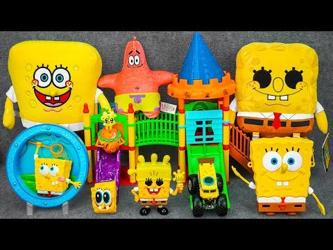 Unboxing and Review of The SpongeBob Movie Search For Squarepants Toy Collection Surprises!!