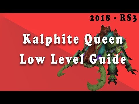 Runescape 3 - Low Level Kalphite Queen Solo Guide