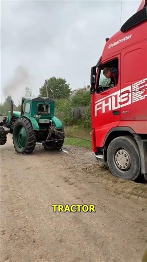Tractor vs. Truck A Surprising Showdown!.