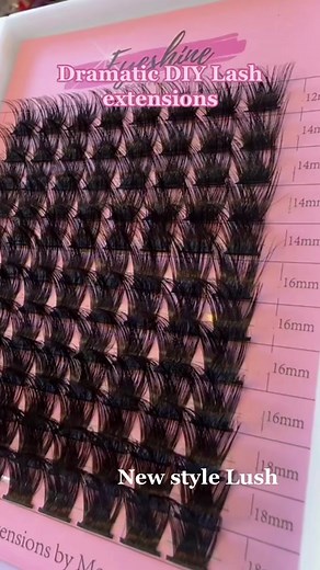 New style 🚨 Lush #diylashextensions